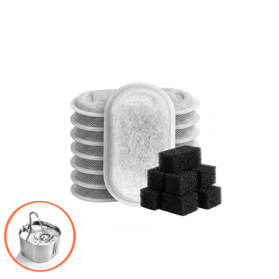 Sada 16 ks náhradních filtrů pro nerezovou fontánku Aqua Paws™